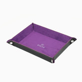 صينية ساعة كاميو باللون الأرجواني